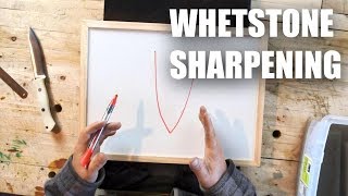 How to Sharpen a Convex Knife Using a Whetstone [upl. by Ehr]