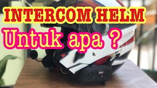 Intercom helm  Apa dan Kegunaannya [upl. by Averyl]