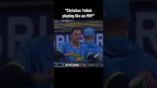 Yelich 💔 baseball mlb brewers [upl. by Dalia]