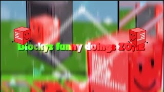 Blockys funny doings ZONE [upl. by Evangelina]