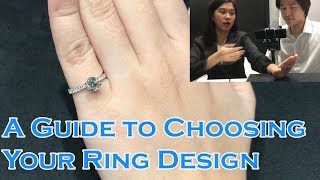 A Guide to Choosing your Diamond Engagement Ring Design Classic Solitaire Pave 4 or 6 Prongs [upl. by Reivilo417]