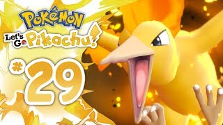 IL LEGGENDARIO MOLTRES E LEGA POKEMON  Pokemon Lets Go Pikachu ITA  Episodio 29 [upl. by Ecinwahs]