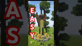 Golden Sword Nether Portal 🗡️ Minecraft Build Idea minecraft minecrafttutorial minecraftbuild [upl. by Alistair]