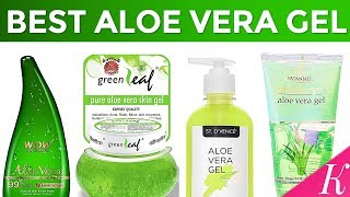 10 Best Aloe Vera Gel for Skin in India with Price  Summer Special [upl. by Ttegdirb]