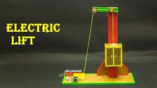 School Science Projects  Electric Lift [upl. by Pritchard707]