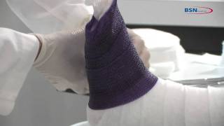 Synthetic casting lower leg application with footplateENby BSN medicalmov [upl. by Dat]