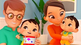 Play with Mommy Song 🛝🎶 Lellobee  Super Moms  Nursery Rhymes and kids songs 🌸 [upl. by Saw]