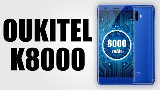 Oukitel K8000  55 inch  Android 70  4GB RAM  64GB ROM  8000mAh Battery [upl. by Hsitirb16]