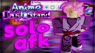 BEST AFK TRAIT REROLL amp LEVEL FARM IN ANIME LAST STAND ONE UNIT [upl. by Otaner227]