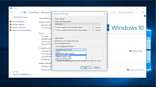 How To Configure Various Dump Files In Windows 10 [upl. by Ney476]