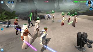 JMLPLO KOON DC vs JMKEETH KOTH DC Testing  SWGOH [upl. by Us]