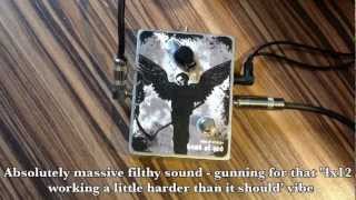 HAND of GOD fuzz pedal Nine of Swords effects  Handcrafted in the UK [upl. by Orme]