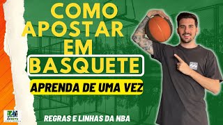 COMO APOSTAR EM BASQUETE NBA  APRENDA SOBRE HANDICAP VITÓRIA PONTOS E LINHAS DE JOGADORES 🏀 [upl. by Haikezeh751]