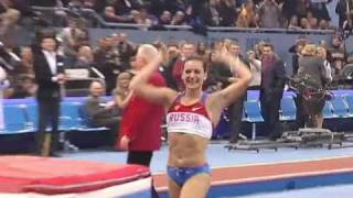 Elena Isinbayeva Boyfriend and record  Елена Исинбаева Парень и рекорд [upl. by Enirac]