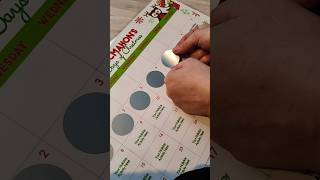 Make a scratch off calendar with me 🎄 25daysofchristmas christmas diy christmascountdown advent [upl. by Grous104]