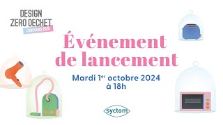 Lancement du Concours Design Zéro Déchet 2025 [upl. by Abeu581]