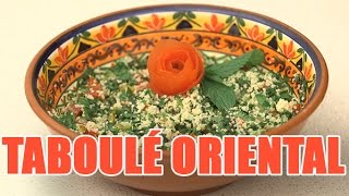 Recette facile du taboulé oriental fait maison [upl. by Nevyar]