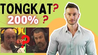 Does Tongkat Ali Increase Testosterone Response to Huberman on Rogan Podcast [upl. by Airda]