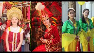 Ethnic Groups of Kazakhstan  этнический состав казахстана [upl. by Doersten]