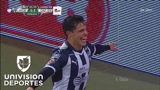 Alfonso González cierra la pinza y marca el 21 sobre Cruz Azul [upl. by Womack]