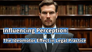 Influencing Perception The Ideomotor Effect in Legal Practice [upl. by Eirrahs]