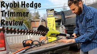 500Home Depot40V Ryobi Trimmer  Unbox  Review  TimeLapse [upl. by Adnilak]