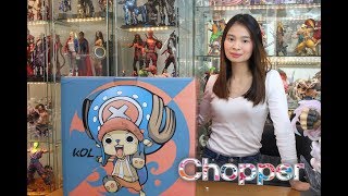 Unboxing Chopper resin statue  One Piece [upl. by Lunnete]