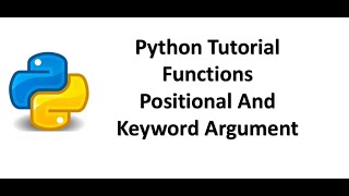 Function arguments in detail  Advanced Python 18  Programming Tutorial [upl. by Eannej344]