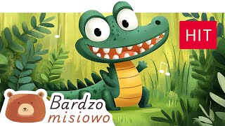 Bardzo Misiowo 🐻  Liczymy ząbki krokodyla  Piosenki dla dzieci 🐊🐊🐊 [upl. by Asus]