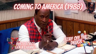 Coming to America 1988 Rusty Robot’s Gen X Media  Stay off the drugs [upl. by Salohcin]