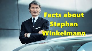 Facts about Stephan Winkelmann [upl. by Ravahs]