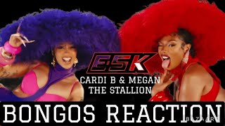 CARDI B amp Megan The Stallion Baddest In The Game OMG 😳😍 “Bongos” Official Reaction [upl. by Alyss674]