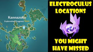 electroculus you might have missed kannazuka island hidden locations genshin impact 100 exploration [upl. by Gariepy]