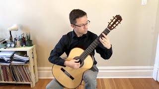 Lesson Study in B Minor No 22 Op 35 by Sor for Classical Guitar [upl. by Shawn]