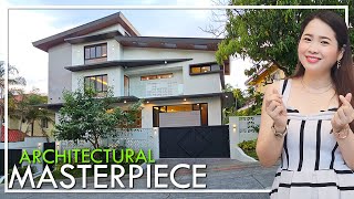 Modern Mansion A Living Masterpiece in Ayala Alabang Village House Tour 203 [upl. by Haila]