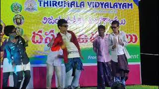 THIRUMALA VIDYALAYAM BOGGARAM DUSSEHRA CELEBRATION Kannepettaro Kannu Kottaro remix song [upl. by Gerome]