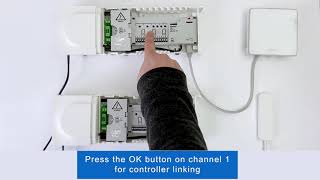 How to link multiple Uponor controllers [upl. by Acinat]