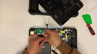 Battery Replacement for LAUNCH X431 PAD V PAD5 Scan Tool [upl. by Alverson]