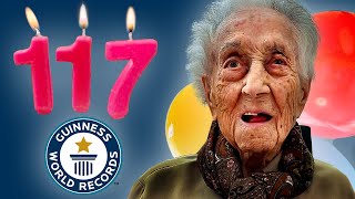 Happy Birthday To The Oldest Woman Alive  Records Weekly  Guinness World Records [upl. by Odranar]