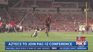 Aztecs to Join PAC12 Conference [upl. by Lupiv]