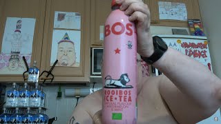 Juomatesti BOS Rooibos Ice Tea Watermelon amp Mint [upl. by Hamachi]