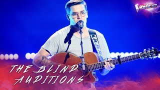 Blind Audition Tony Trimboli sings I Took A Pill In Ibiza  The Voice Australia 2018 [upl. by Eskil157]