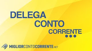 Delega conto corrente tutti i dettagli [upl. by Siegler]