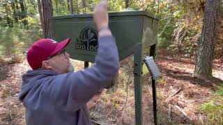 How to install a solar panel on your deer feeder [upl. by Ecyle]