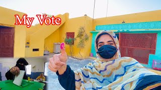 My First Vote 🥰  Zaini Baji [upl. by Asillim]