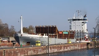 Shipspotting Kiel Canal 09042017 [upl. by Wallford]