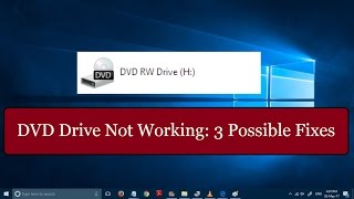 Fix DVD Drive not working in windows 11 and 10 3 SIMPLE METHODS [upl. by O'Meara]