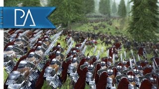 Siege of the Woodland Realm Stand of the Dwarves  Third Age Total War Mod Gameplay [upl. by Sivatco]