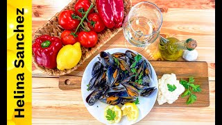 Mussels in White Wine  Helina Sanchez [upl. by Rooney612]