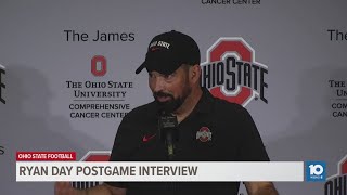 Ryan Day postgame interview  Ohio State vs Marshall [upl. by Remle]